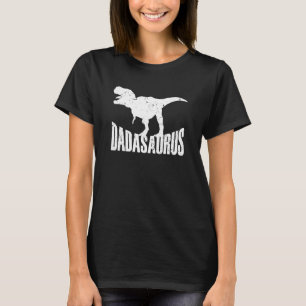 Mens Dadasaurus Vatertag Neuer Vater Bir T-Shirt
