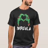 Mens Dadcula Lazy Halloween Kostümpuppe Monster P T-Shirt (Vorderseite)