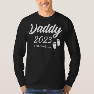 Mens Daddy 2023 Loading Future New Dad Pregnancy A T-Shirt