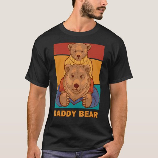 Mens Daddy Bear T-Shirt (Vorderseite)