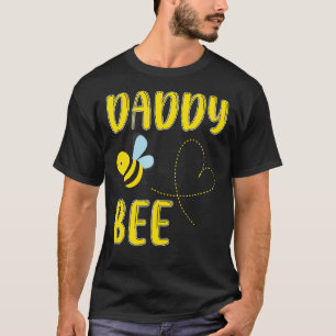 Mens Daddy Bee Family Matching Beekeeping Vater Pa T-Shirt