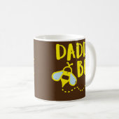 Mens Daddy Bee Family Matching Bienenzucht Vater Kaffeetasse (VorderseiteRechts)