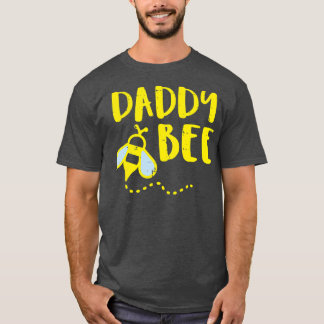 Mens Daddy Bee Family Matching Bienenzucht Vater T-Shirt