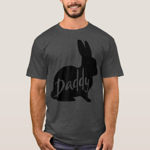 Mens Daddy Bunny Rabbit Pater Vater Ostern T-Shirt