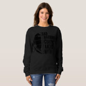 Mens Daddy Captain Myth Vatertag Skipper Ancho Sweatshirt (Vorne ganz)