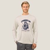 MEN'S DADDY CHEER UP LONG SLEEVE TEE (Volle Vorderseite)
