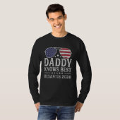 Mens Daddy Knows Best Desantis 2024 Ron Desantis 2 T-Shirt (Vorne ganz)