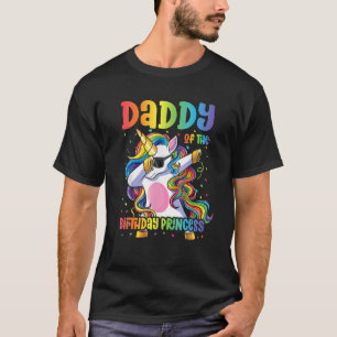 Mens Daddy von der Geburtstagskünstlerin Dabbing U T-Shirt