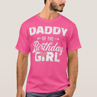 Mens Daddy von der Geburtstagstochter passend T-Shirt