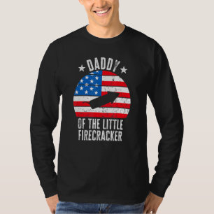 Mens Daddy von der kleinen Firecracker 4. Juli F T-Shirt
