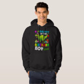 Mens Daddy von Rawr Rex Dinosaur B Hoodie (Vorne ganz)