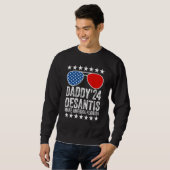 Mens Daddys 24 Desantis Make America Florida Usa F Sweatshirt (Vorne ganz)