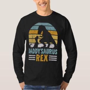Mens Daddysaurus Rex Vaterschaft Bester Vater je F T-Shirt