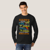Mens Daddysaurus T Rex Dinosaur Daddy Saurus Famil T-Shirt (Vorne ganz)