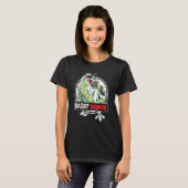 Mens Daddysaurus T Rex Dinosaur Funny Daddy Saurus T-Shirt (Vorne ganz)