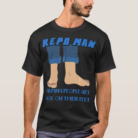 Mens DallasTXArt Repo Man Tshirt  (Vorderseite)