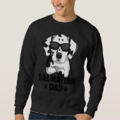 Mens Dalmatian Dog Dad_1 Sweatshirt (Vorderseite)