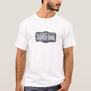Mens Dance Vater, Funny Dancer Vater, Camouflage T-Shirt