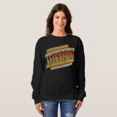 Mens Dandy Retro Vintag Stepdad Stepfather Sweatshirt (Vorne ganz)