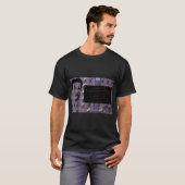 Mens Dark T - Shirt mit Orwells Warnungen (Vorne ganz)