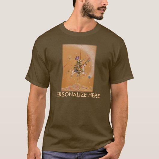 Mens dark T-Shirts - Carousel Jester (Vorderseite)