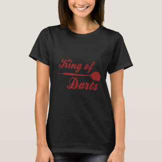 Mens Dart Player Cool zitieren den Dartkönig T-Shirt
