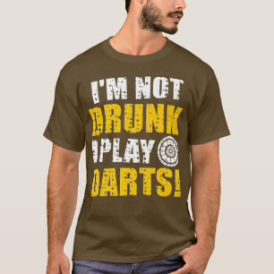 Mens Dart Player Funny Shirt Cooles Team Geschenkb