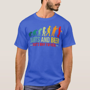 Mens Darts and Biere das ist der Grund, warum ich T-Shirt