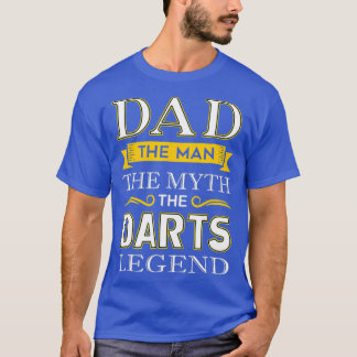 Mens Darts Vater Shirts Geschenke für Vater