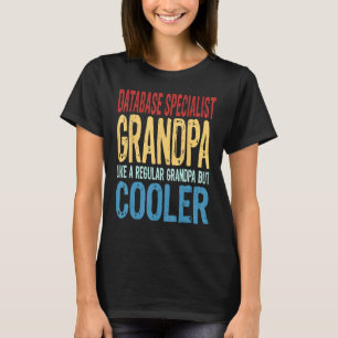 Mens Database Specialist Opa Wie Opa T-Shirt
