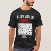 Mens Debuggen von Bug Coding Computer Programmier- T-Shirt (Vorderseite)