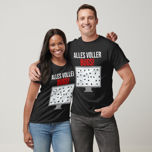 Mens Debuggen von Bug Coding Computer Programmier- T-Shirt (Unisex)