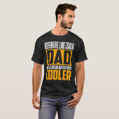 Mens Defense Line Coach Vater wie ein regelmäßiger T-Shirt (Vorne ganz)