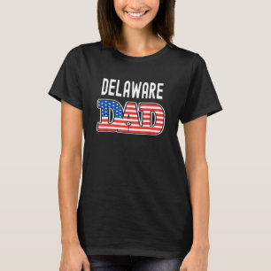 Mens Delaware Dad USA Staaten Mens Delaware State  T-Shirt