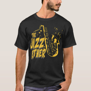 Mens Der Jazz Vater für sächsische Musik T-Shirt