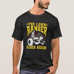 Mens Der Rasen-Ranger Reitet Wieder Garten Gärtner T-Shirt