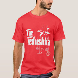 Mens, der russische Großvater Dedushka T-Shirt