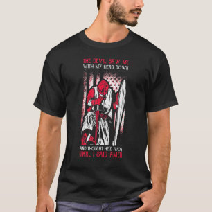 Mens, der Teufel sah mich mit meinem Kopf nieder, T-Shirt