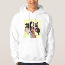 Mens Dexter, Duke & Lucy Hoodie