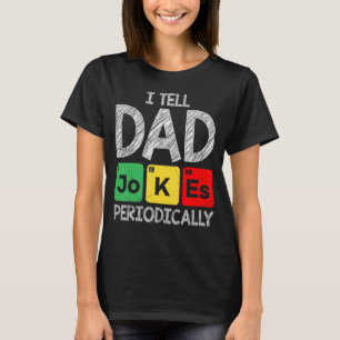 Mens, die ich Vater Jokes regelmäßig Daddy Jokes T-Shirt