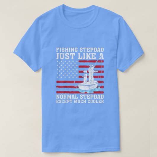 Mens, die Stepdad wie ein normaler Stepdad Fan fis T-Shirt (Design vorne)