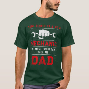 Mens Die wichtigsten Leute nennen mich Vater Mecha T-Shirt