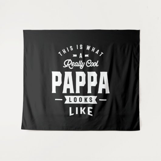 Mens Dies ist was für ein wirklich Cooles Pappa Ge Wandteppich (Vorderseite (Horizontal))