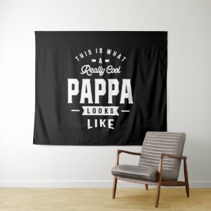 Mens Dies ist was für ein wirklich Cooles Pappa Ge Wandteppich