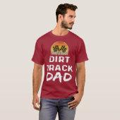 Mens Dirt Track Racing Geschenke Race Vater Gesche T-Shirt (Vorne ganz)