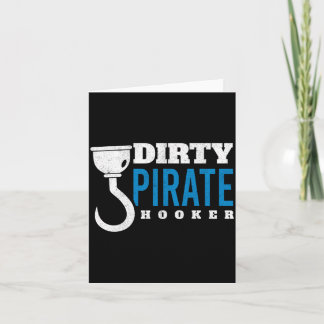 Mens dirty pirate freebooter caribbean sea thief karte