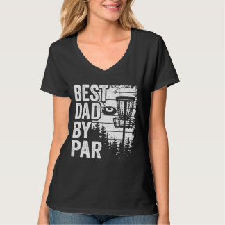 Mens Disk Golf Basket Retro Daddy Vintag T-Shirt