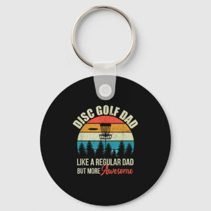 Mens Disk Golf Basket Zitat Funny Disc Golf Vater  Schlüsselanhänger