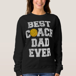 Mens Distressed Vintag Best Water Polo Coach Vater