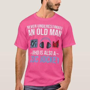 Mens Dj Disk Jockey Audio Engineer Sound Typ Music T-Shirt